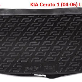 Коврик багажника резиновый KIA Cerato 1 (04-06) хэтчбек