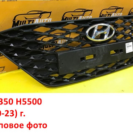 Решётка радиатора Hyundai Solaris 2 (20-23) неоригинал (Китай) 86350H5500