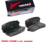 Колодки тормозные задние дисковые KIA Sorento 3 Prime / Carnival 2,3 / Hyundai H-1 2 (Starex 2) TQ / iX-55 (с отв. под разжимные пружинки) победитель теста 58302C5A00
