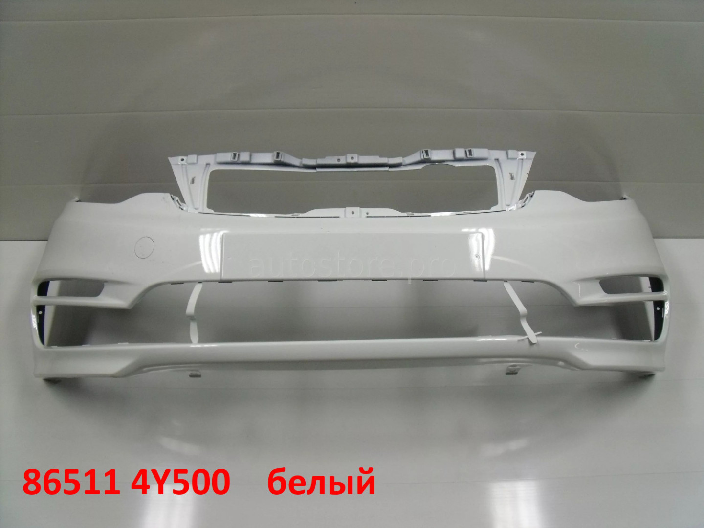 865114Y500 неоригинал Бампер передний KIA Rio 3 (15-17) QB окрашенный белый Cristal White PGU - Типовое фото 21