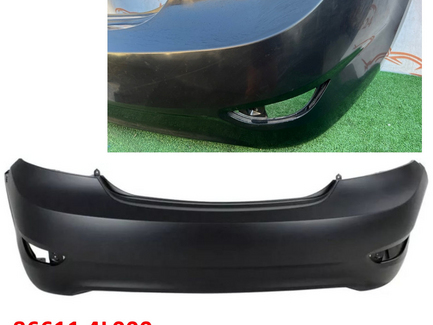 Бампер задний Hyundai Solaris 1 (10-14) (седан) неоригинал (Китай) 866114L000
