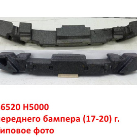 Абсорбер переднего бампера Hyundai Solaris 2 (17-20) неоригинал (Китай) 86520H5000