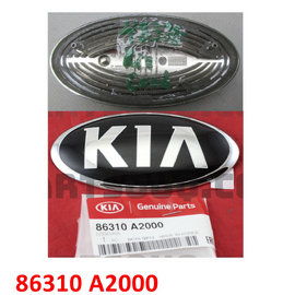 Эмблема KIA на переднем бампере KIA Ceed 2 оригинал 86310A2000
