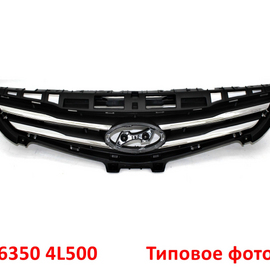 Решётка радиатора Hyundai Solaris 1 (14-17) неоригинал (Китай) 863504L500