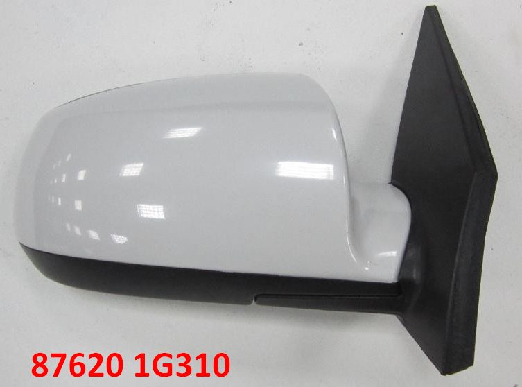 876201G310, 876201G300 Зеркало заднего вида правое KIA Rio 2 (05-09) JB эл. привод+подогрев, без повторителя - Типовое фото 4