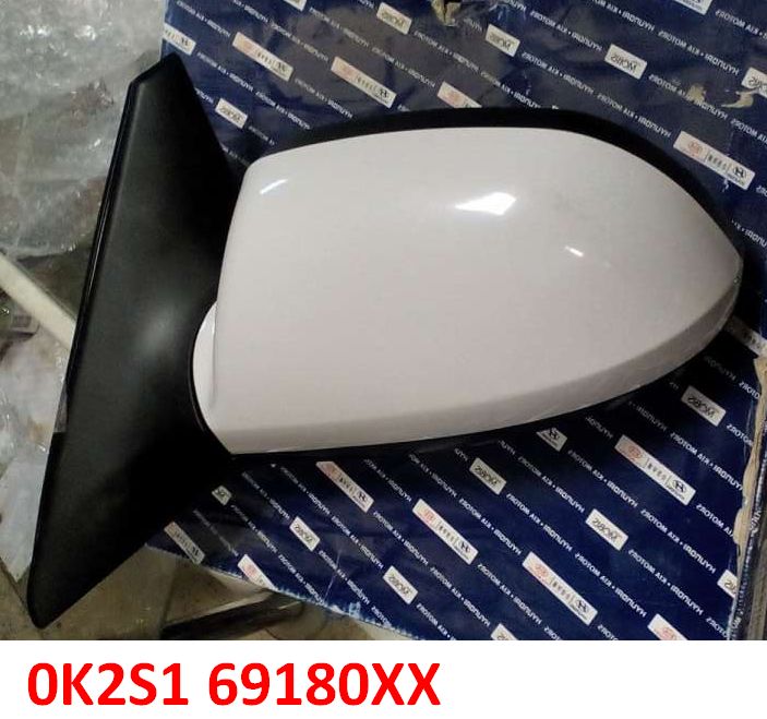 0K2S169180XX Зеркало заднего вида левое KIA Spectra (04-11) SD Ижевск, Shuma 2, Sephia 2 (01-04) FB механический ручной привод - Типовое фото 4