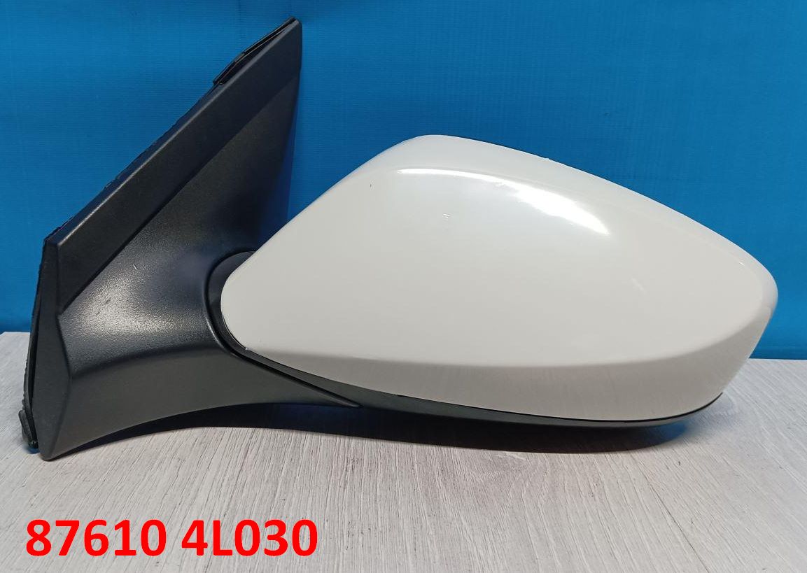 876104L030 Зеркало заднего вида левое Hyundai Solaris 1 (10-17) RB эл. привод+подогрев, без повторителя - Типовое фото 4