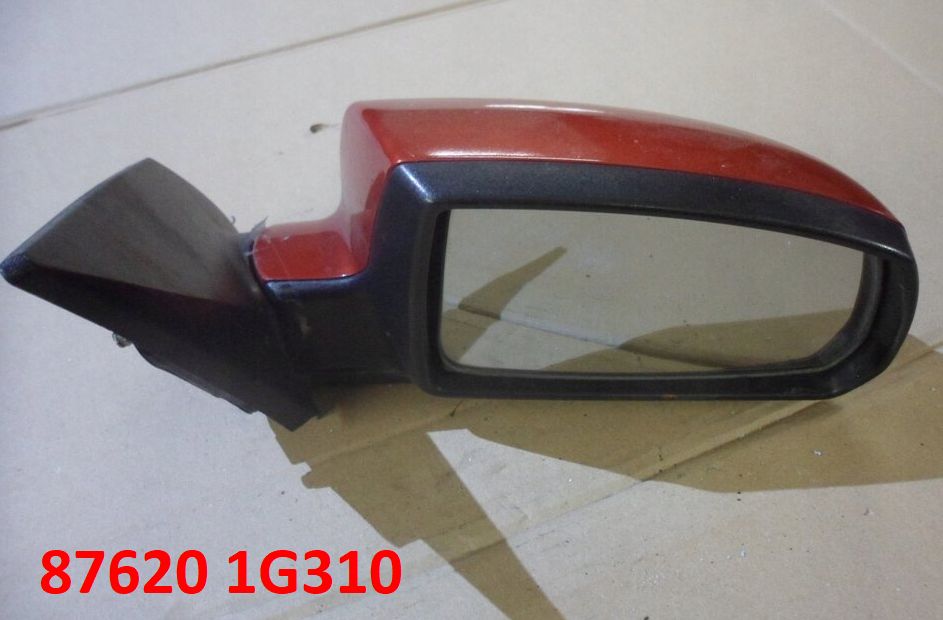876201G310, 876201G300 Зеркало заднего вида правое KIA Rio 2 (05-09) JB эл. привод+подогрев, без повторителя - Типовое фото 2