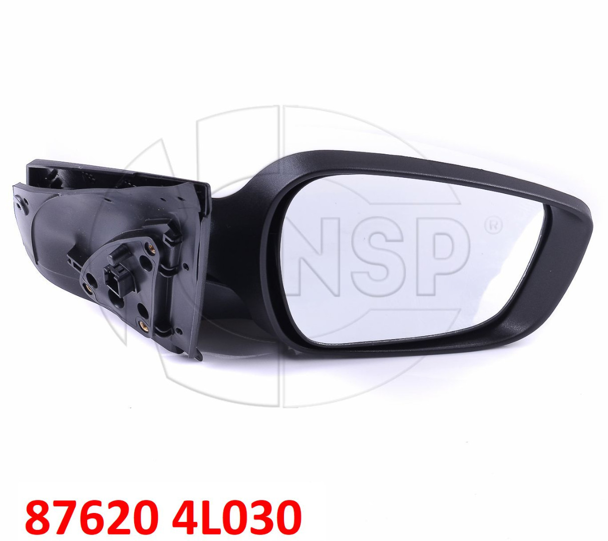 876204L030 Зеркало заднего вида правое Hyundai Solaris 1 (10-17) RB эл. привод+подогрев, без повторителя - Типовое фото 5