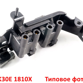 Катушка зажигания (на 4 цил.) KIA Spectra Ижевск / Shuma 2 / Sephia 2 / Rio 1 / Carens 1 неоригинал (Корея) 0K30E1810X