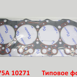 Прокладка ГБЦ (дизель) KIA K2500, K2700, K2900, K3000, K3600, K4000 FR (97-04) металлическая неоригинал (Корея) 0K75A10271