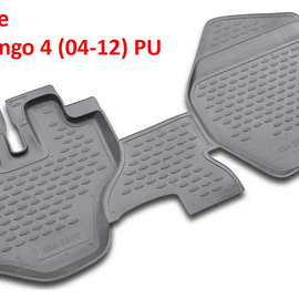 Коврики салона полиуретановые KIA Bongo 4 PU (04-12) (один ряд)