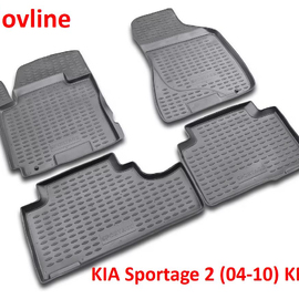 Коврики салона полиуретановые KIA Sportage 2 Novline