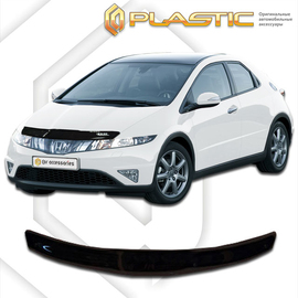 Дефлектор капота Honda Civic 8 (05-12) хэтчбек