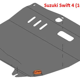Защита картера Suzuki Swift 4 (10-16)